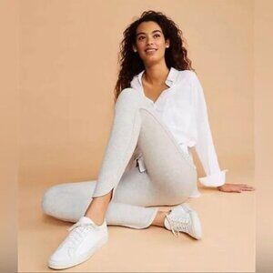 Lou & Grey Curved Ankle Ponte Leggings XS